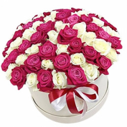 101 roses in a box Code-4495