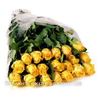 19 yellow roses Code - 2358