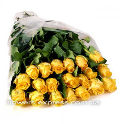 19 жовтих троянд Код - 2358
