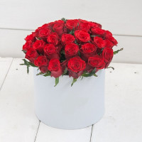 35 roses in a box Code-4472