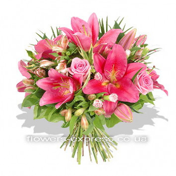 Pink bouquet Code - 2412