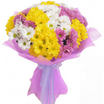 Bouquet of chrysanthemums Code-9721